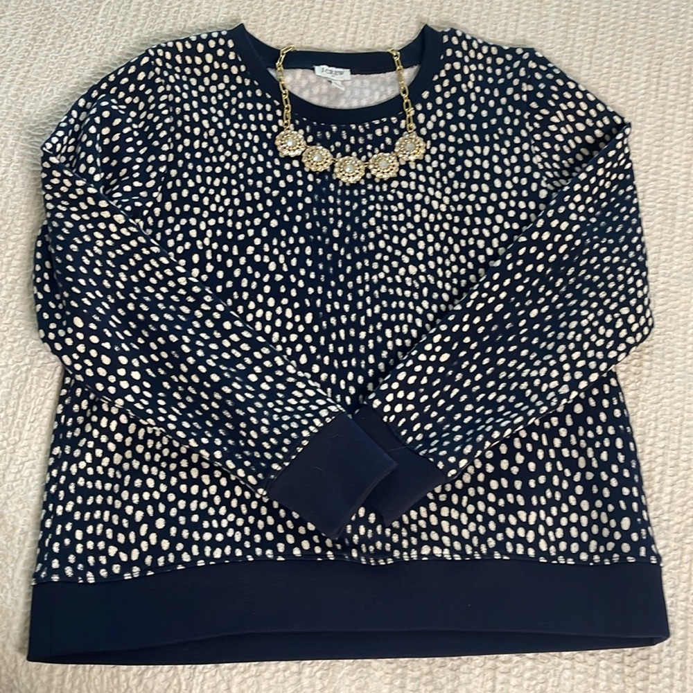 J. Crew Dressy Sweatshirt Size Medium